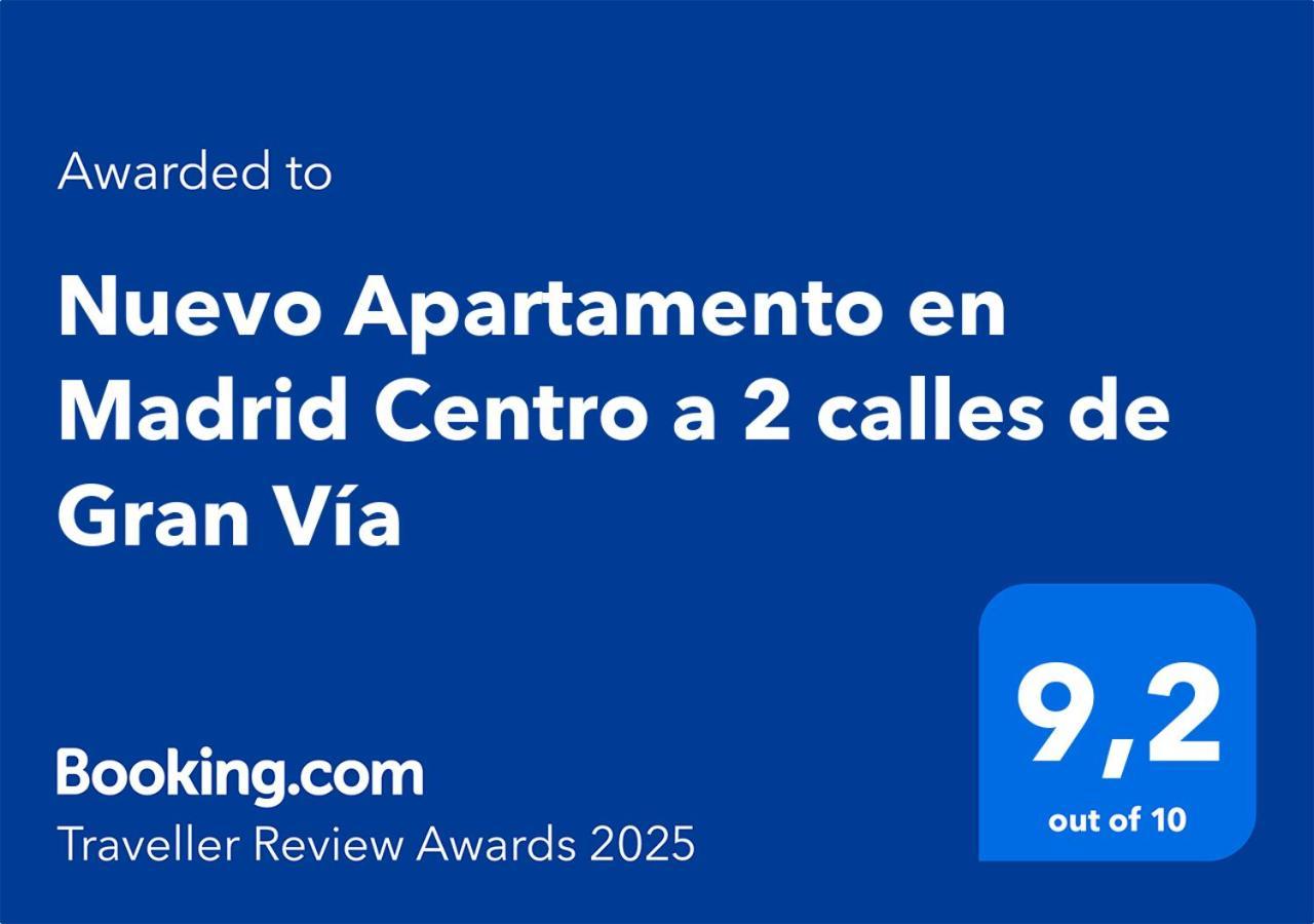 Nuevo Apartamento En Madrid Centro A 2 Calles De Gran Via Exterior photo